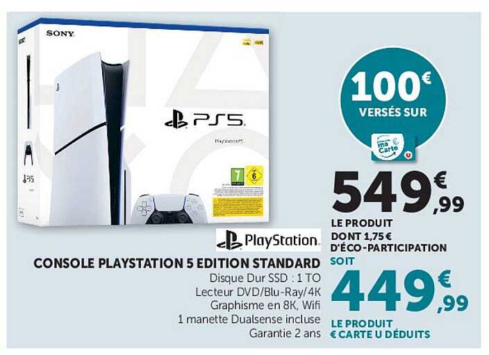 CONSOLE PLAYSTATION 5 EDITION STANDARD