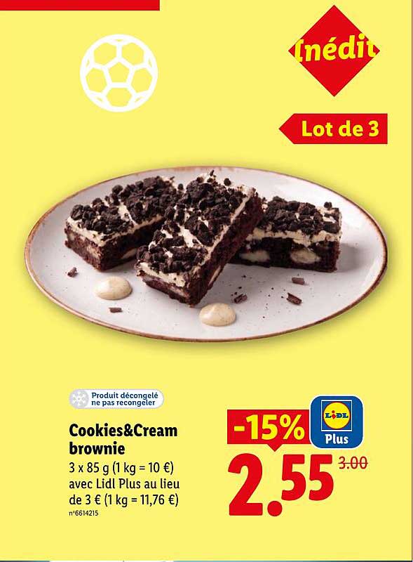 Cookies&Cream brownie