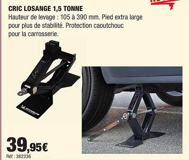CRIC LOSANGE 1,5 TONNE