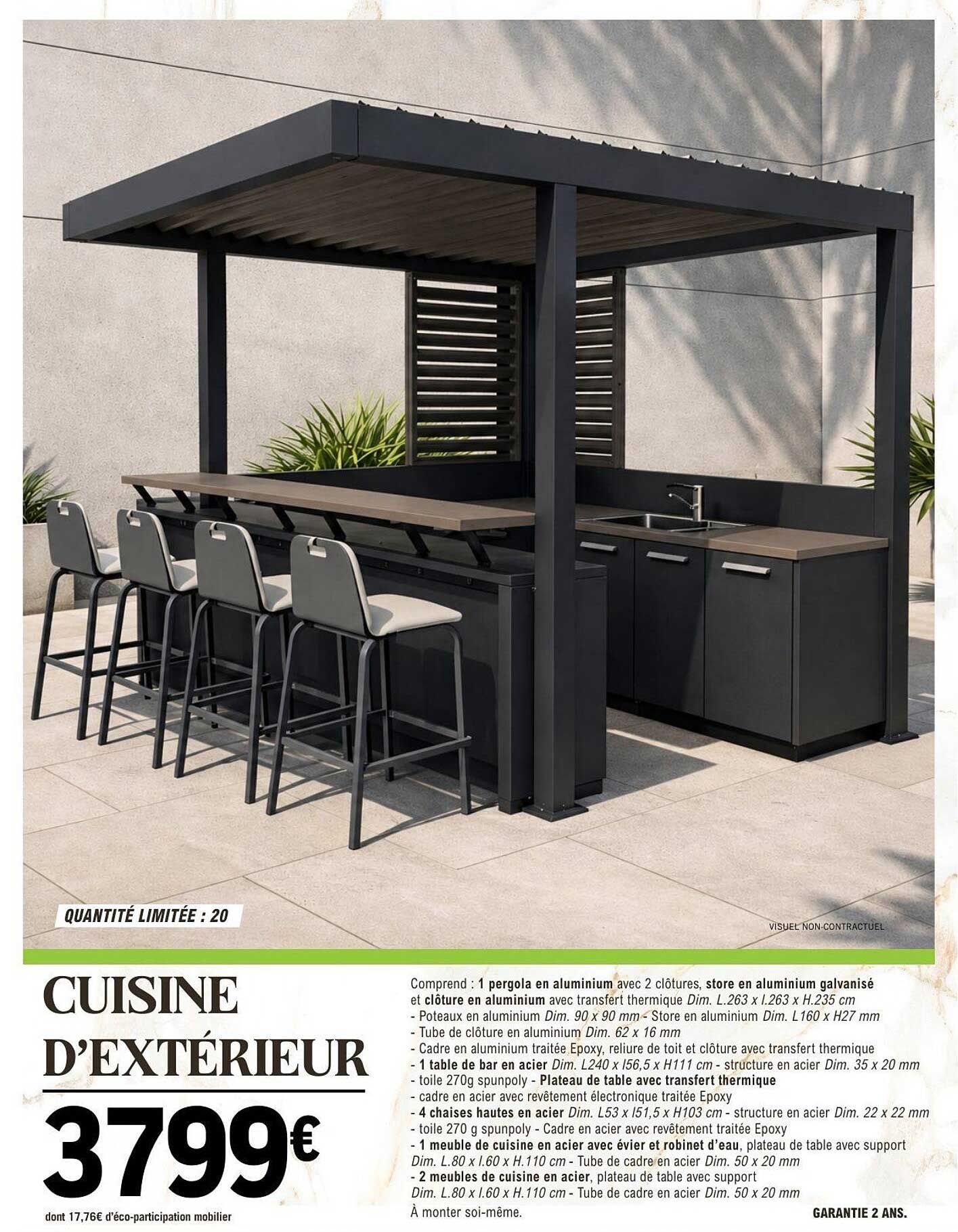 CUISINE D’EXTÉRIEUR
