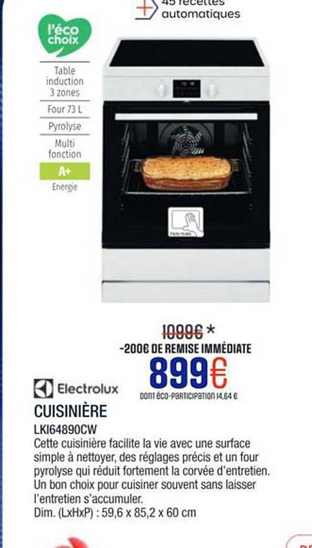 CUISINIÈRE LKI64890CW
