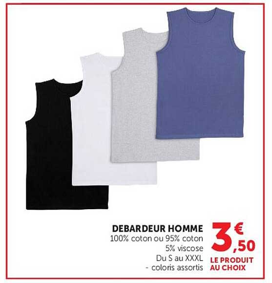 DEBARDEUR HOMME