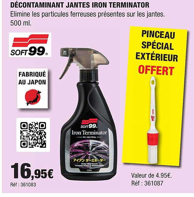 DÉCONTAMINANT JANTES IRON TERMINATOR