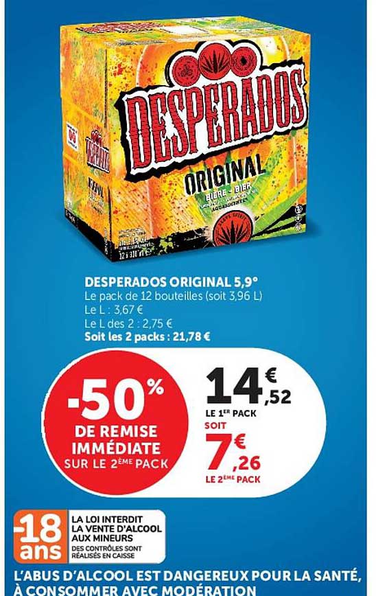 DESPERADOS ORIGINAL 5,9°