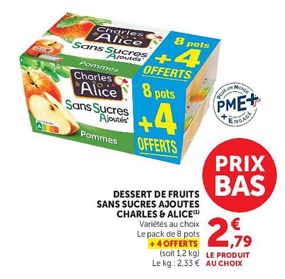 DESSERT DE FRUITS SANS SUCRES AJOUTES CHARLES & ALICE(1)