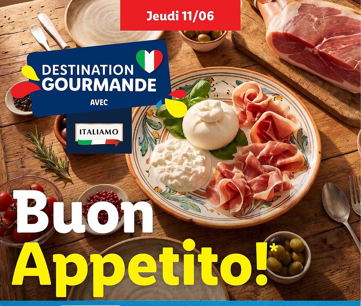 Destination Gourmande avec Italiamo