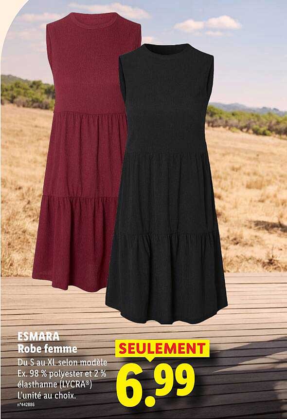ESMARA Robe femme