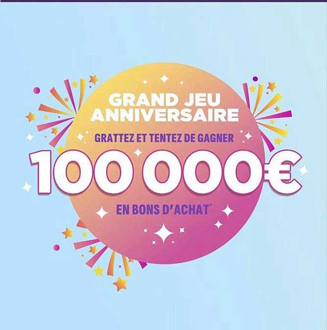 GRAND JEU ANNIVERSAIRE