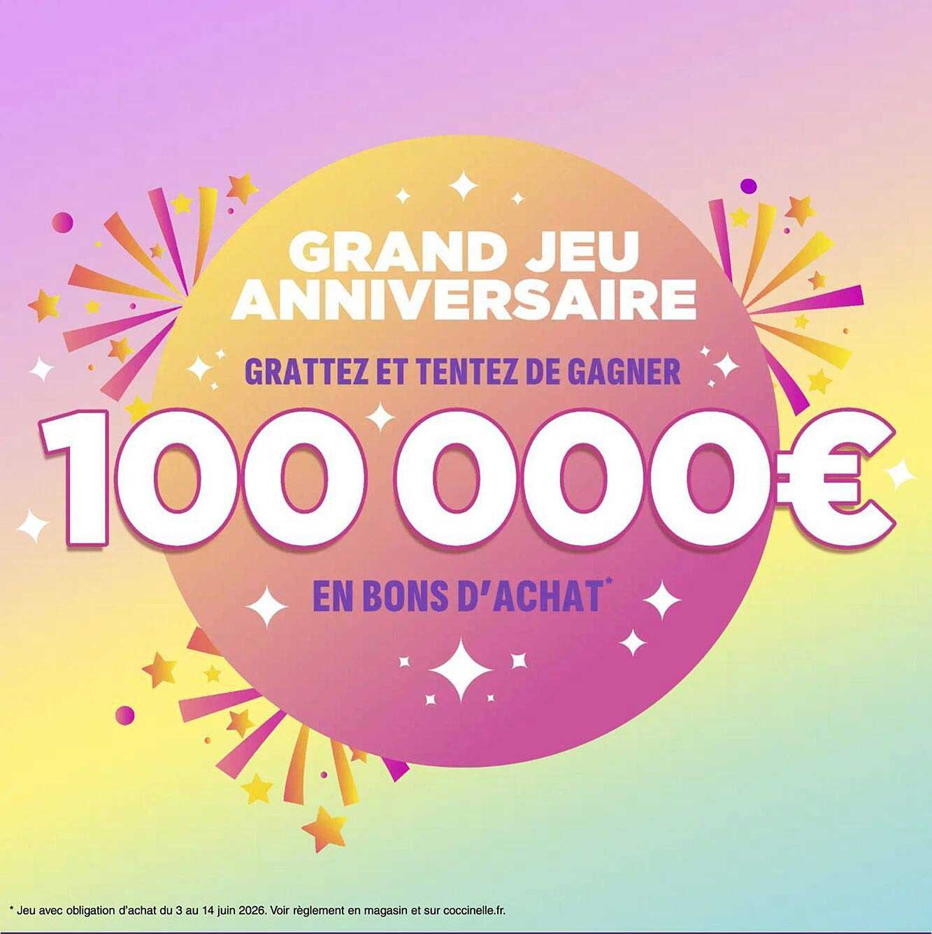GRAND JEU ANNIVERSAIRE