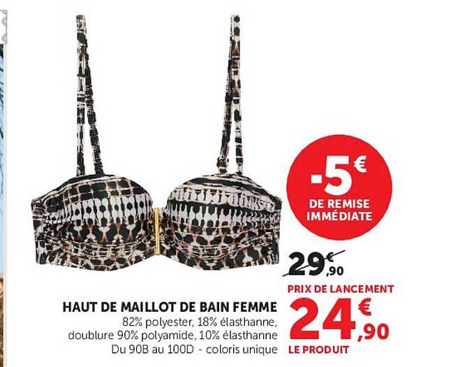 HAUT DE MAILLOT DE BAIN FEMME