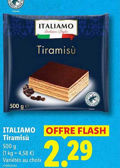 ITALIAMO Tiramisu 500 g