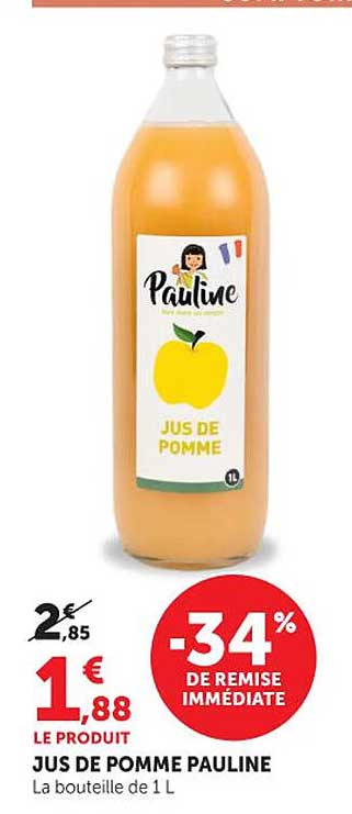JUS DE POMME PAULINE