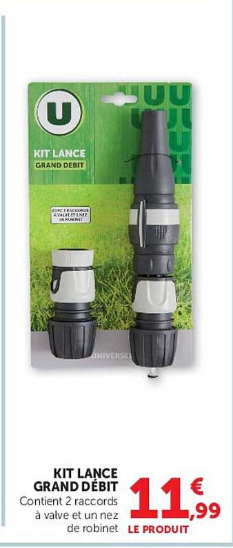 KIT LANCE GRAND DÉBIT