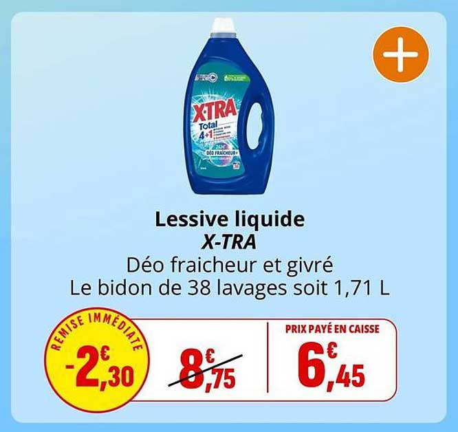 Lessive liquide X-TRA