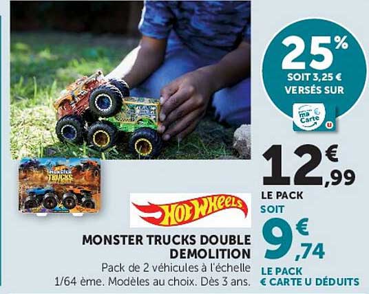 MONSTER TRUCKS DOUBLE DEMOLITION