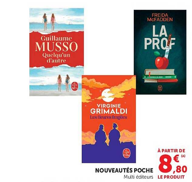 NOUVEAUTÉS POCHE