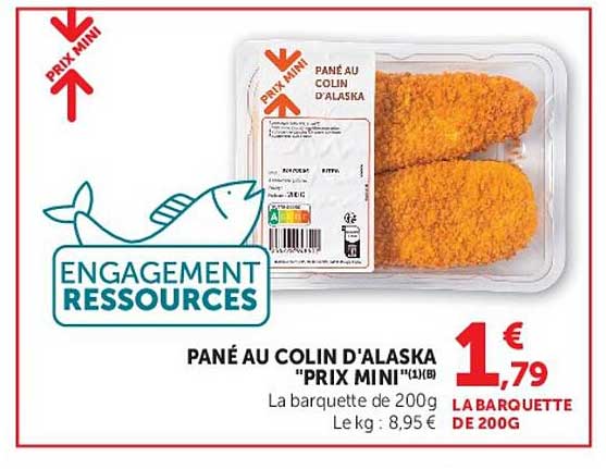 PANÉ AU COLIN D’ALASKA "PRIX MINI" (1)