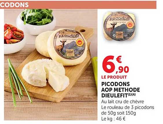 PICODONS AOP METHODE DIEULEFIT