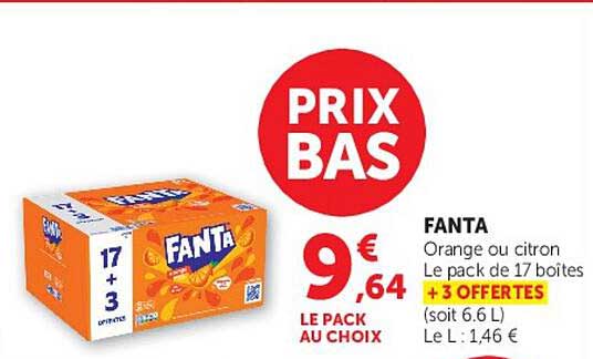 PRIX BAS