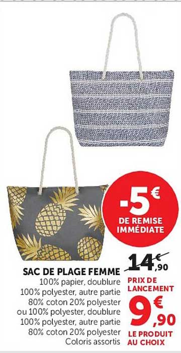 SAC DE PLAGE FEMME