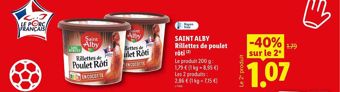 SAINT ALBY Rillettes de poulet rôti (2)