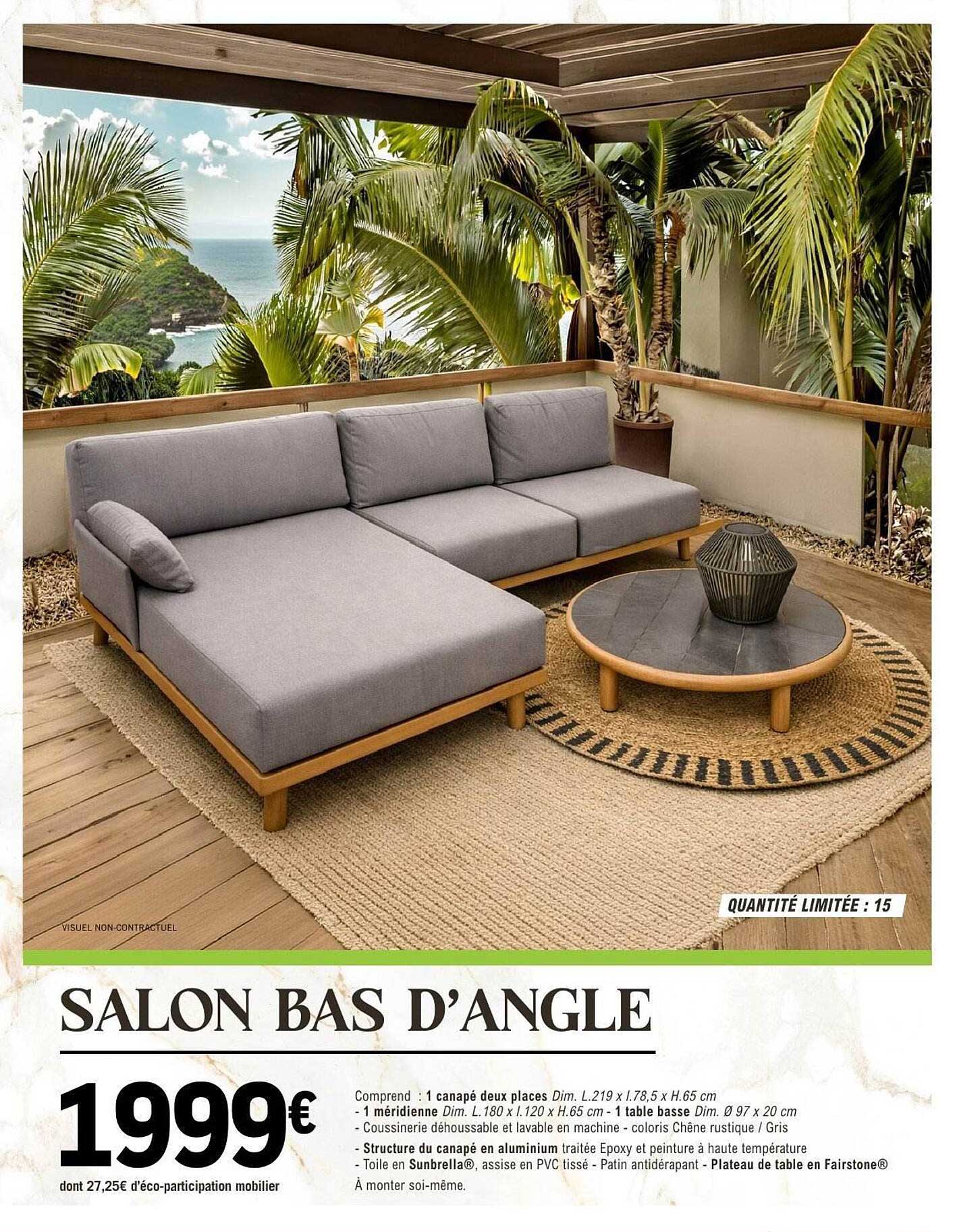 SALON BAS D’ANGLE