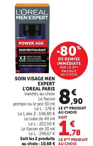 SOIN VISAGE MEN EXPERT LOREAL PARIS