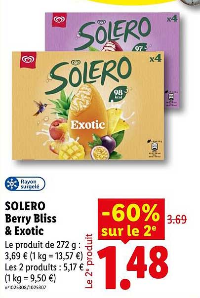 SOLERO Berry Bliss & Exotic