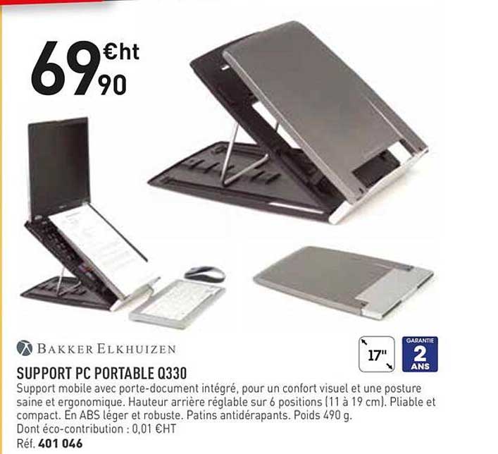 SUPPORT PC PORTABLE Q330