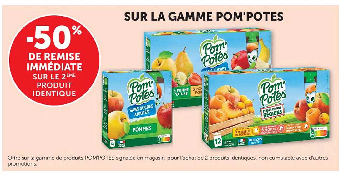 SUR LA GAMME POM'POTES