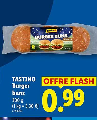 TASTINO Burger buns