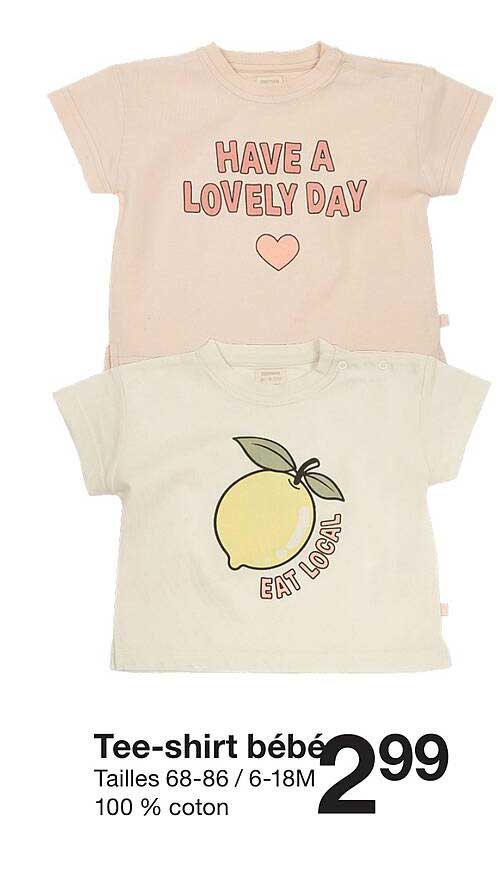 Tee-shirt bébé