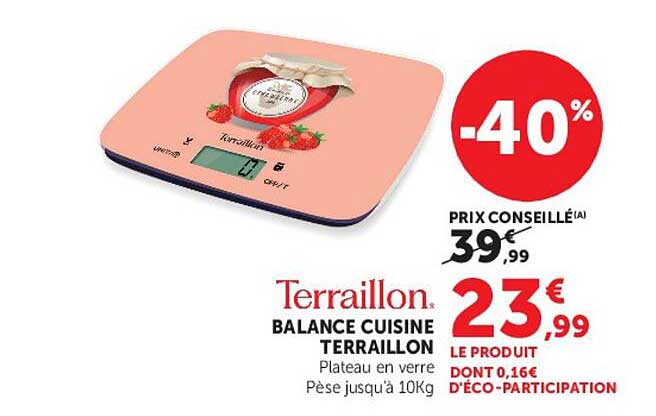 Terraillon BALANCE CUISINE TERRAILLON