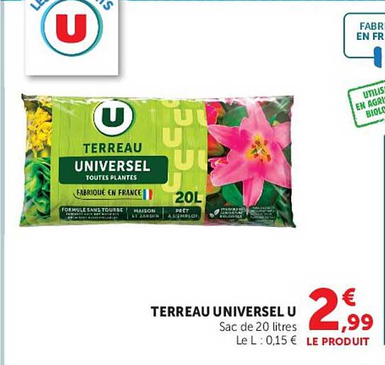 TERREAU UNIVERSEL U