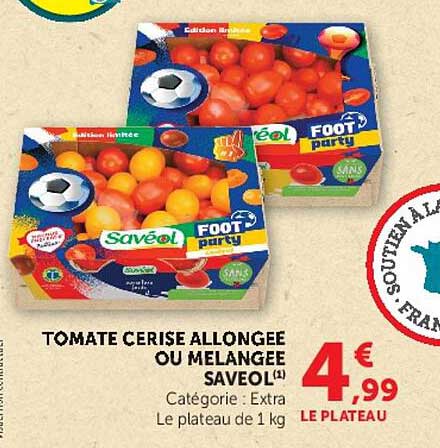 TOMATE CERISE ALLONGEE OU MELANGEE SAVEOL(1)