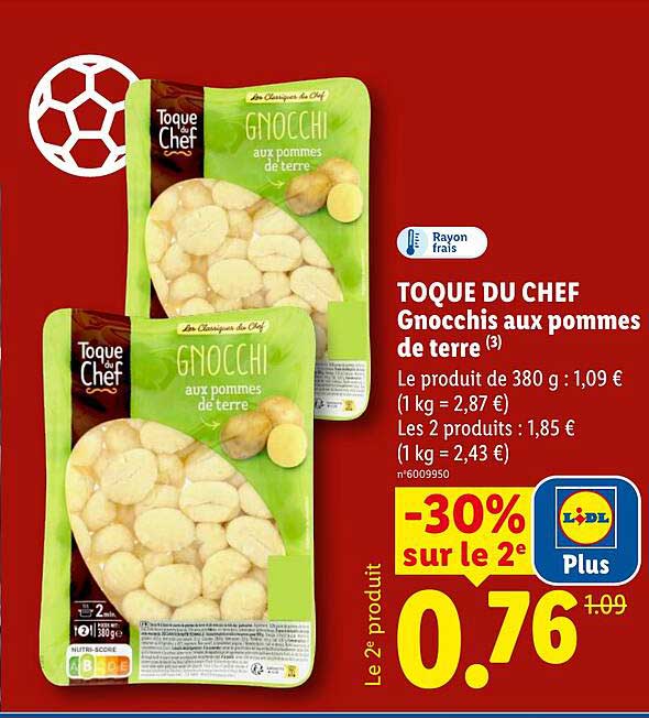 TOQUE DU CHEF Gnocchis aux pommes de terre (3)