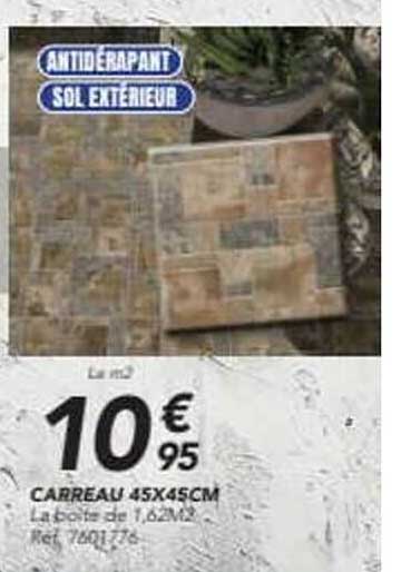 ANTIDÉRAPANT SOL EXTÉRIEUR