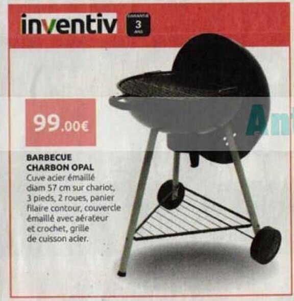BARBECUE CHARBON OPAL