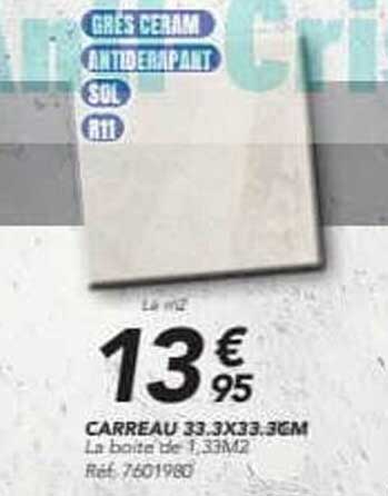 CARREAU 33.3X33.3CM