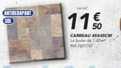 Carreau 45X45CM