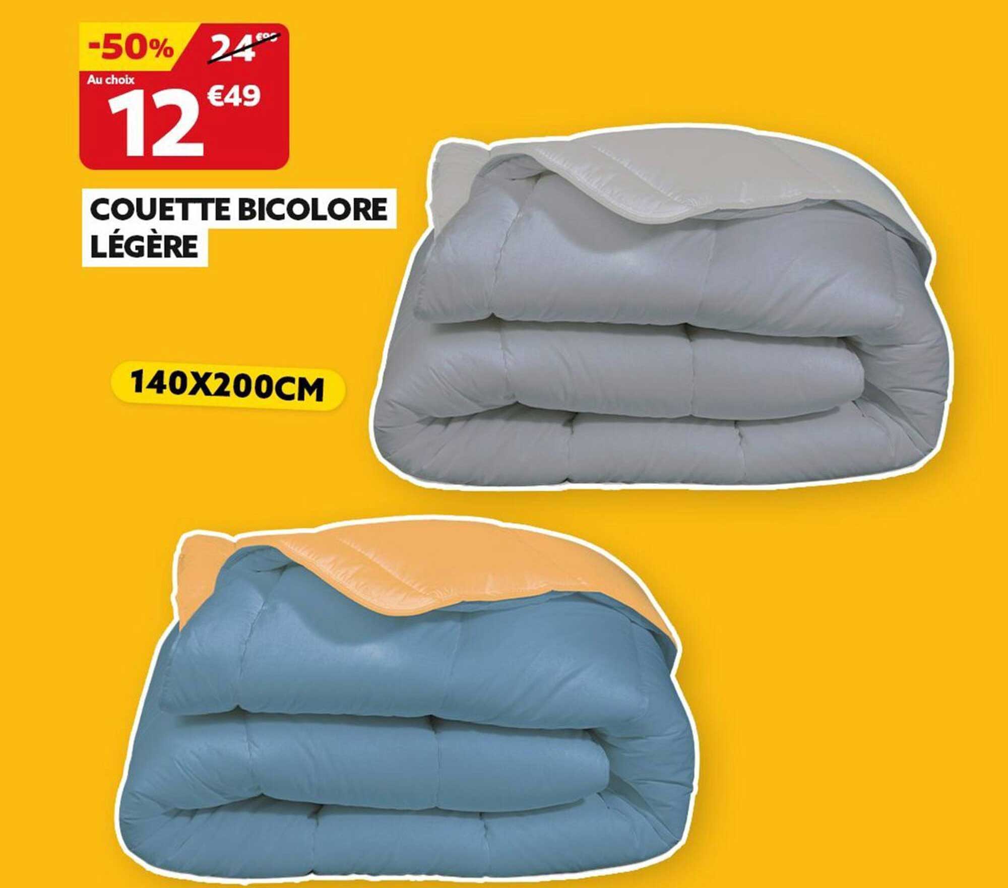 COUETTE BICOLORE LÉGÈRE