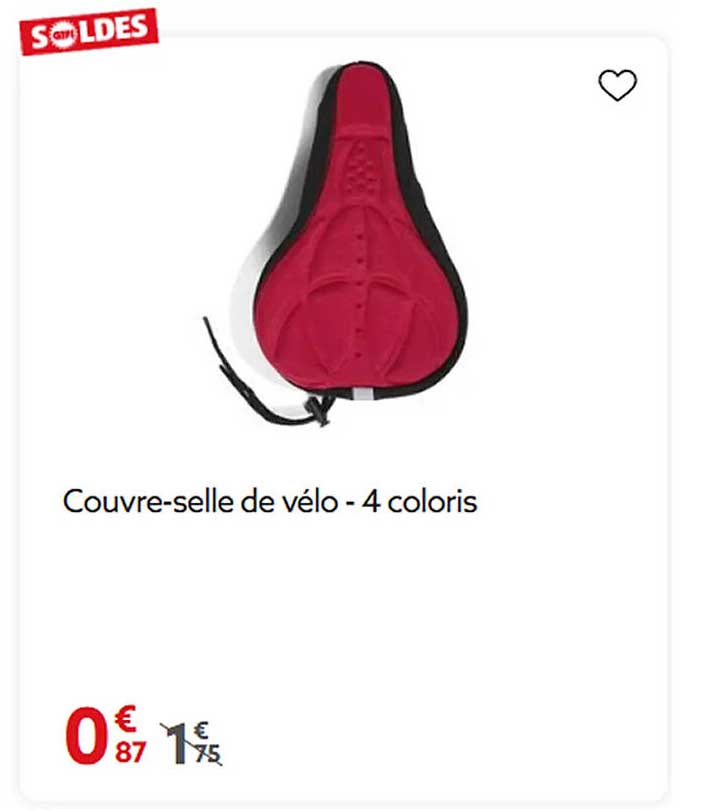 Couvre-selle de vélo - 4 coloris