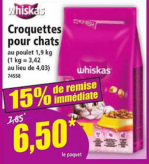 Croquettes pour chats