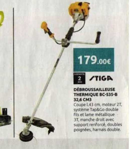 DÉBROUSSAILLEUSE THERMIQUE BC-S35-B 32,6 CM3