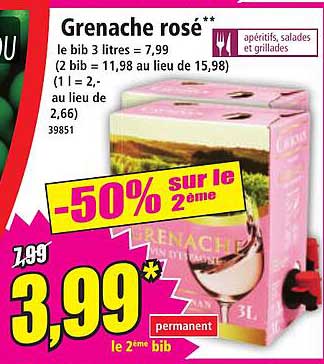 Grenache rosé**