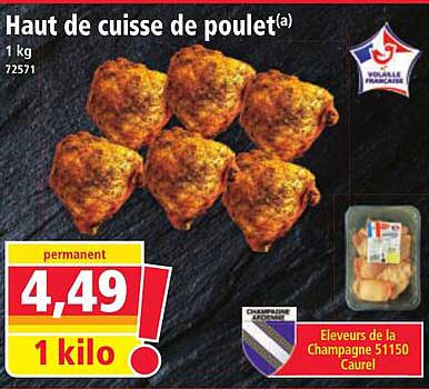 Haut de cuisse de poulet
