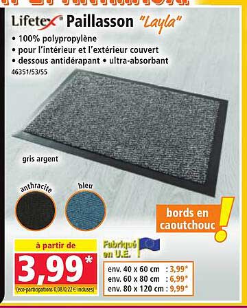 Lifetex® Paillasson "Layla"