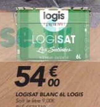 LOGISAT BLANC 6L LOGIS