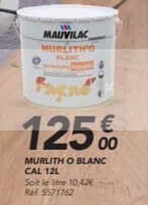 MURILTH O BLANC CAL 12L