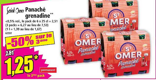 Panaché grenadine